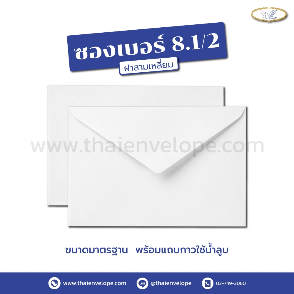 ซองจดหมาย เบอร์ 8.1/2
