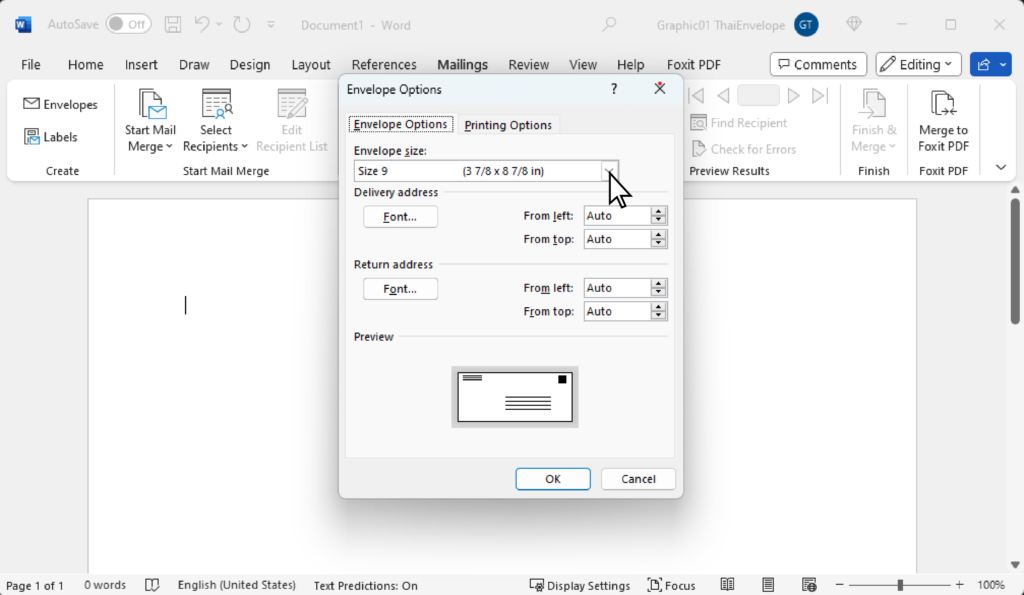 EXCEL ไป WORD