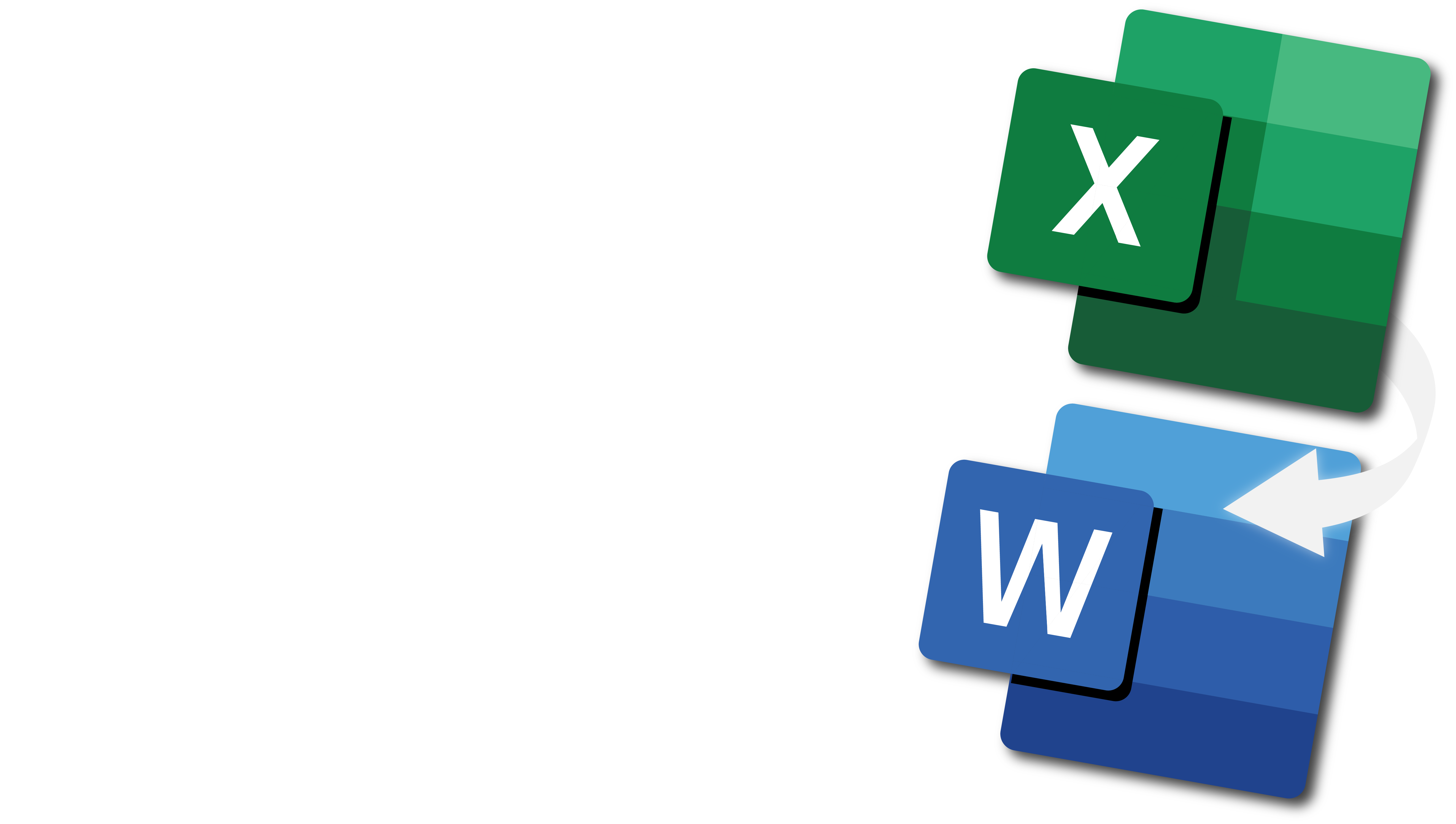 EXCEL ไป WORD